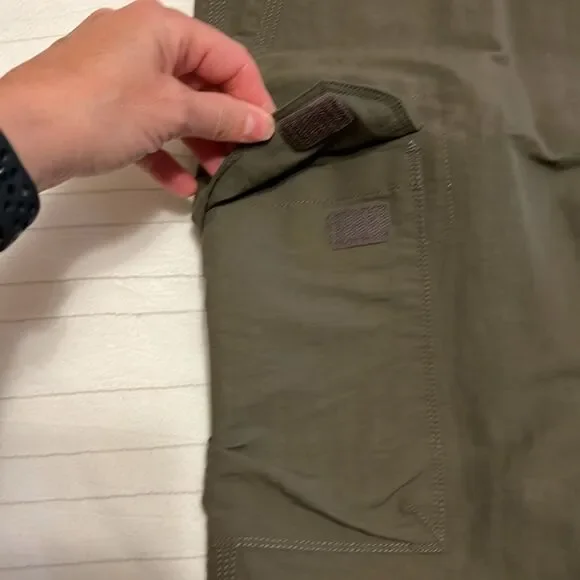 North Face Paramount II Cargo Shorts, Taupe Green - Picture 6 of 9